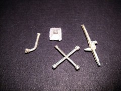 Scale Repro’s Plus 1512 1/24,1/25 Pewter Jack Set (4 Pieces)