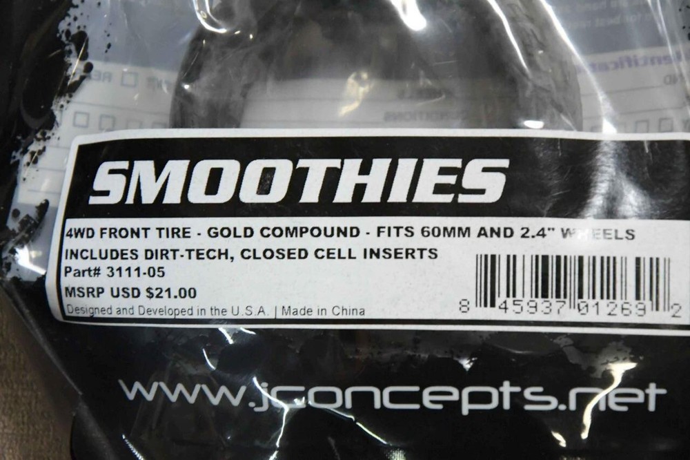 Smoothies 4WD Front Tire – 3111-05