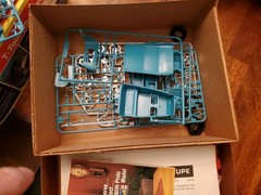 2 Pack Revell 34 Chopped Ford Coupe & T-Touring St Rod 1:25 Model Kit 1988 NOB