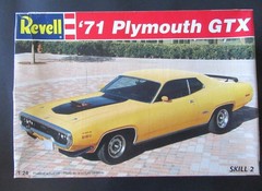 REVELL ’71 PLYMOUTH GTX MODEL KIT #7608