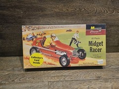 Monogram Midget Racer 85-0001 True Scale Classic New Sealed