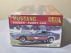 Vintage 1/25 JO-HAN MUSTANG “DIGGER” FUNNY CAR GC-2100 NOS FACTORY SEALED 1970S