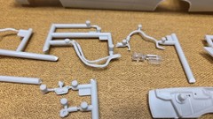 1971 Duster 340 BODY SHELL & ACCESSORIES 1/25 Scale AMT NEW Model Kit PARTS