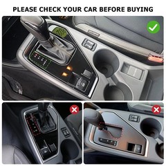 INTGET Matte Gear Panel Cover for 2024 2025 2026 Crosstrek/Impreza Accessories M