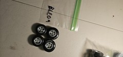 MODEL CAR SLICKS, TIRES AND MAGS BLE09