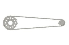Chain set for Ducati 900 Mike Hailwood / Ducati 900 SS – Tamiya 14019, 14025