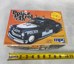 MPC model Police Patrol car 1949 Mercury Super Snap