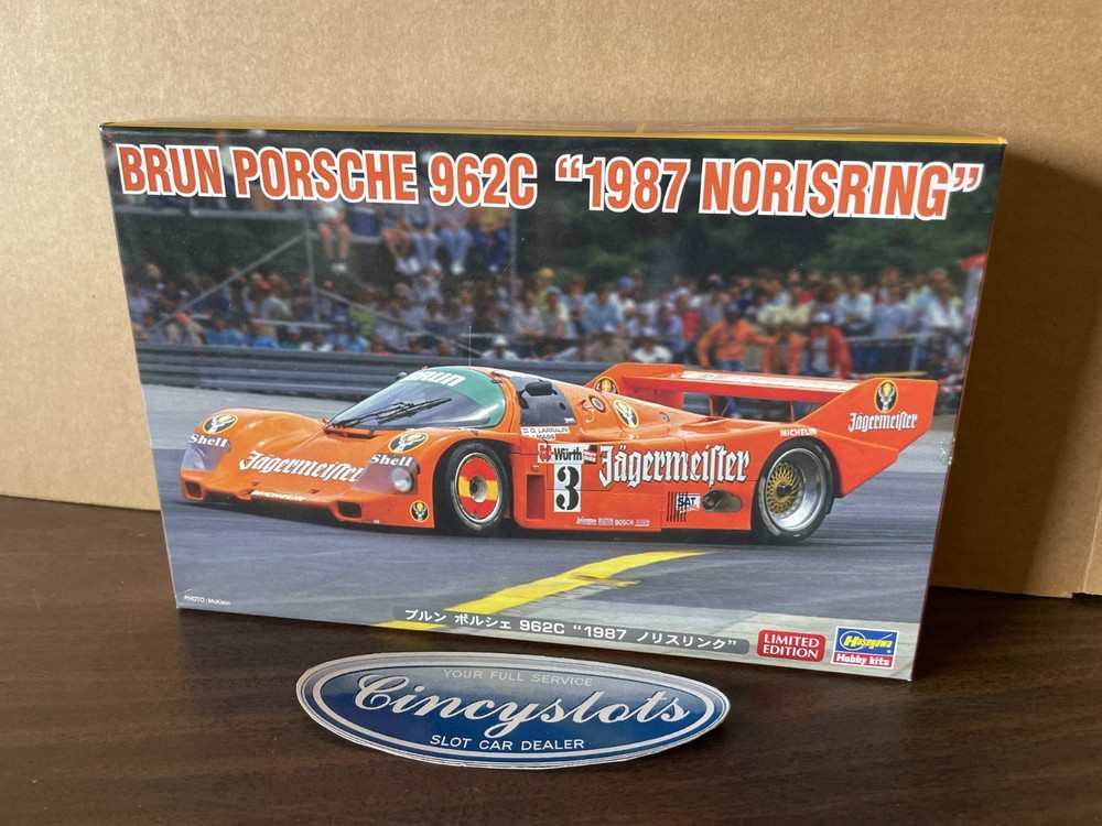 Hasegawa 1/24 Brun Porsche 962C 1987 Norisring Model Kit 20557 Model Kit