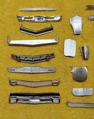 1/25 Vintage Junkyard Grille and Taillight Parts Lot