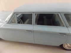 HUBLEY 1960, FORD 4-STATION WAGON, LIGHT BLUE, Promo Model Car