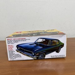 AMT CHEVY NOVA SS PRO STOCKER PLASTIC MODEL CAR KIT 1:25 SCALE SEALED BAGS