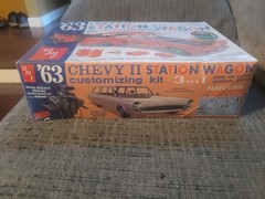 AMT All New Tooling 1963 Chevy II Nova Station Wagon 3 in 1 Kit Sealed