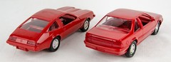 AMT MPC Chevrolet Beretta GT & Monza Cinnabar Dealer Promo 1:25 Model Car 2P Lot