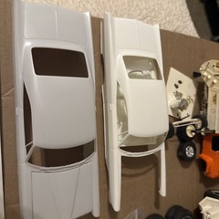Vintage AMT Revell MPC Lot Of 12 Junkyard White Party All Unpainted Cars & Parts