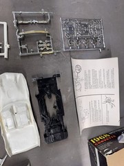 Vintage Palmer Plastics Model Motorized 1968 Corvette Stingray Convertible M682