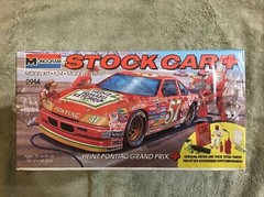 1990 Monogram HUT STRICKLIN #57 Heinz Grand Prix Model Kit W/ Accessories