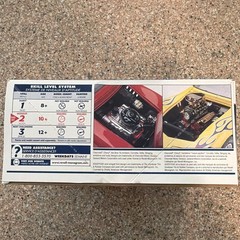 Revell Monogram ’68 Corvette Roadster 2 ‘n 1 1:25 Plastic Kit Skill 2 #2544