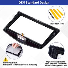 Touch Screen Digitizer Replacement for Cadillac CUE ATS Escalade SRX XTS ESV CTS