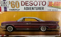 Johan c-4460 1960 Desoto Adventurer Hardtop vintage 1/25 Model Car Mountain FS