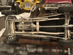Custom-built 1:25 scale Revel Monogram model, chopped 1925 Ford Model T hot rod.