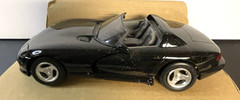 ERTL AMT 1993 Dodge Viper RT / 10 Dealer Promo Model 1:25 Black #6128