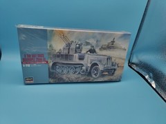1/72 WWII German 8 Ton Half-Track Quadruple 20mm AA Sealed Hasegawa
