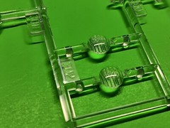 1970 70 Monte Carlo SS Lowrider 1/25 AMT Glass Windshield Head Lamps Light Model