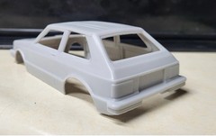 1/24 1983 3D Printed Toyota Starlet. Great for slot car.