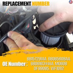 Fuel Filter 68157291AA Water Separator Replacement for 2010-2020 Dodge Ram 2500