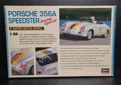 Hasegawa 1/32 Porsche 356A Speedster Racing Special Kit# TO004:2800