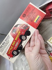 Lindberg “Little Red Wagon” Model Kit #72158 Read Description!