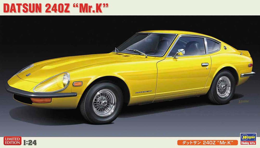 Hasegawa 1/24 DATSUN NISSAN 240Z MR.K Plastic Model Kit