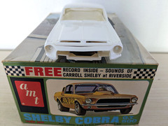 L@@K! *RARE *ORIGINAL VINTAGE AMT “MUSTANG SHELBY COBRA GT 500” KIT *SUPER C@@L!