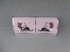 MUD FLAP GIRL WITH GUITAR TAMIYA 1/14 SCALE VINYL DIE CUT DECALS 1:14