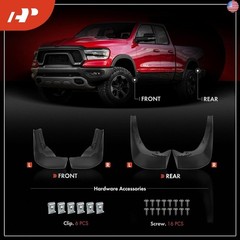 A-Premium Mud Flaps Compatible with Honda Passport 2019-2024 & Pilot