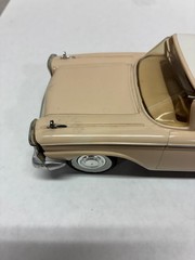 VINTAGE ORIGINAL AMT 1/25 SCALE 1959 FORD HT TAN/WHITE DEALER PROMO