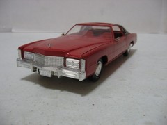 Jo-Han Red 1976 Cadillac Eldorado Rancher 1/25 Scale Built Model Kit #GC-3300