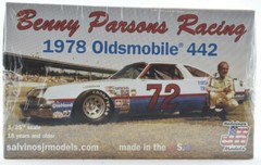 Salvino JR Models “First” Benny Parsons 1978 Oldsmobile 442 1/25 Model Car Kit