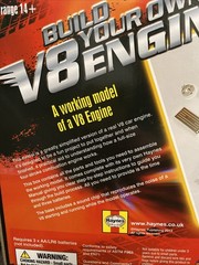Haynes Build Your Own V8 Engine With Ignition Sound Working Model Kit NEW