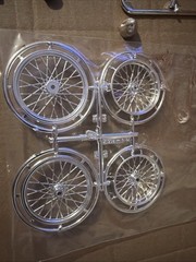 Revell 1/12 Scale Aces Wild Custom Chopper Built Extra Parts