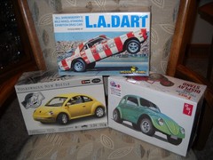 😎😎-BURAGO & AMT & MODEL KING–LOT of 3 MODEL KITS***SEE BELOW for DETAILS😎😎
