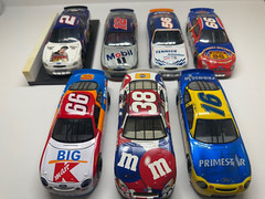 (7) NASCAR Diecast 1/24 Ford Taurus model cars