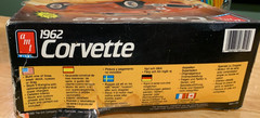 AMT Ertl #6521 1972 Chevy Corvette 1/25 3 In 1 Model Kit New In Box
