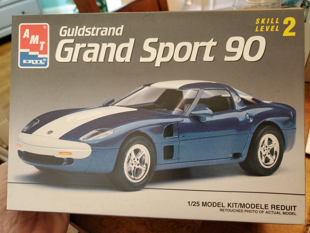 VTG. 1994 AMT ERTL 1:25 6461 GULDSTRAND GRAND SPORT 90 New Open Box Sealed Bags