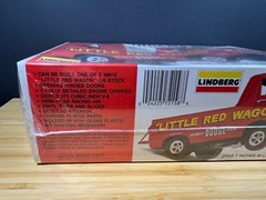 LINDBERG – DODGE LITTLE RED WAGON 1:25 KIT #72158 – SEALED – AUTOGRAPHED #13