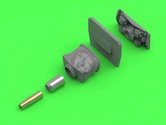 Master 1/72 7.5cm StuK 37 L/24 Barrel w/Mantlet for StuG III A/B/C/D/E GM-72-035