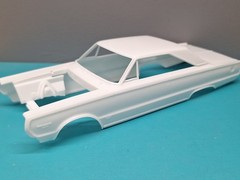 Revell AMT Ertl Monogram MPC 1/25 Scale 1967 Plymouth GTX Body W Extras