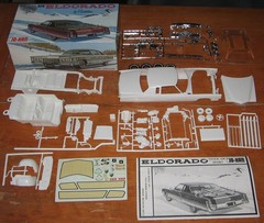 Johan 1971 Cadillac Eldorado Customizing Ski Kit # C-211 Unbuilt 1/25 Jo-Han 71