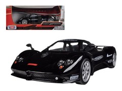 Motormax 73370BK Pagani Zonda F Nurburgring Black 1/24 Diecast Car Model