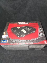 1971 71 PLYMOUTH GTX DOM’S MODEL KIT 1/24 FAST & FURIOUS Revell